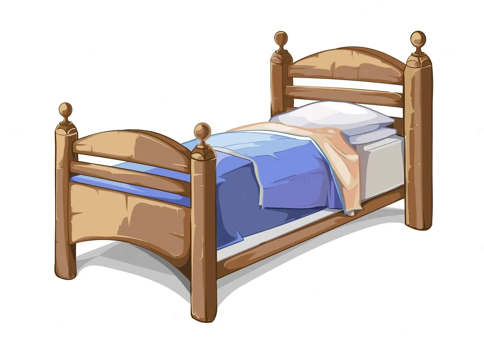 Are finials dangerous for toddler beds