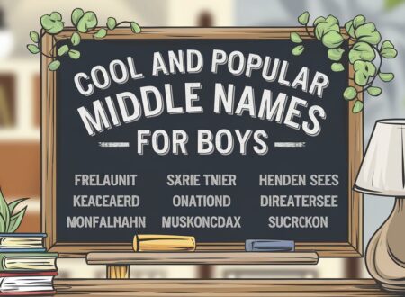 Cool and Popular Middle Names for Boys