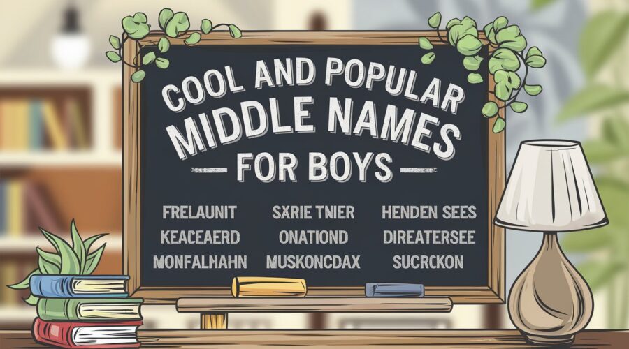 Cool and Popular Middle Names for Boys