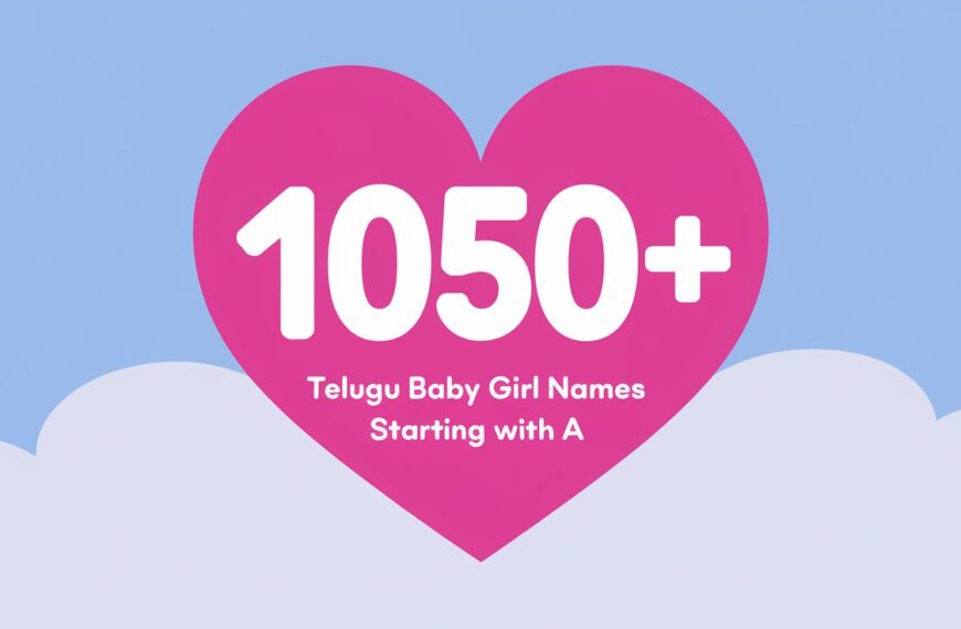 Telugu Baby Girl Names Starting With A