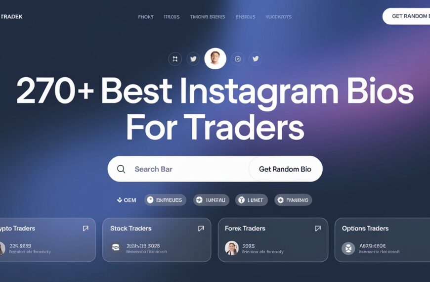 270+ Best Instagram Bios For Traders