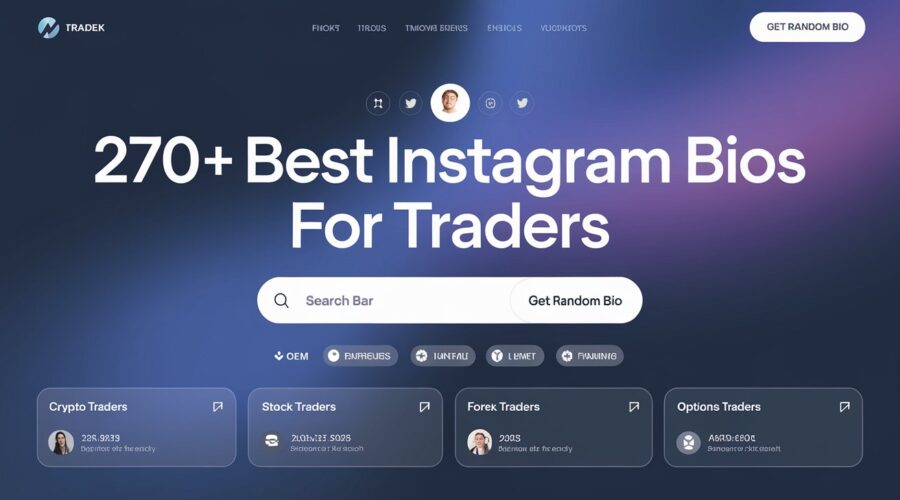 270+ Best Instagram Bios For Traders