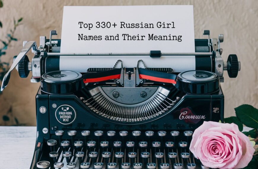 Russian Girl Names and Their Meaning