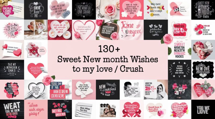 Sweet New Month Wishes To My Love / Crush